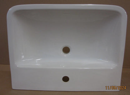 Villeroy & Boch O.Novo Waschbecken 600 x 460mm mit Hahnloch, ohne Überlauf0