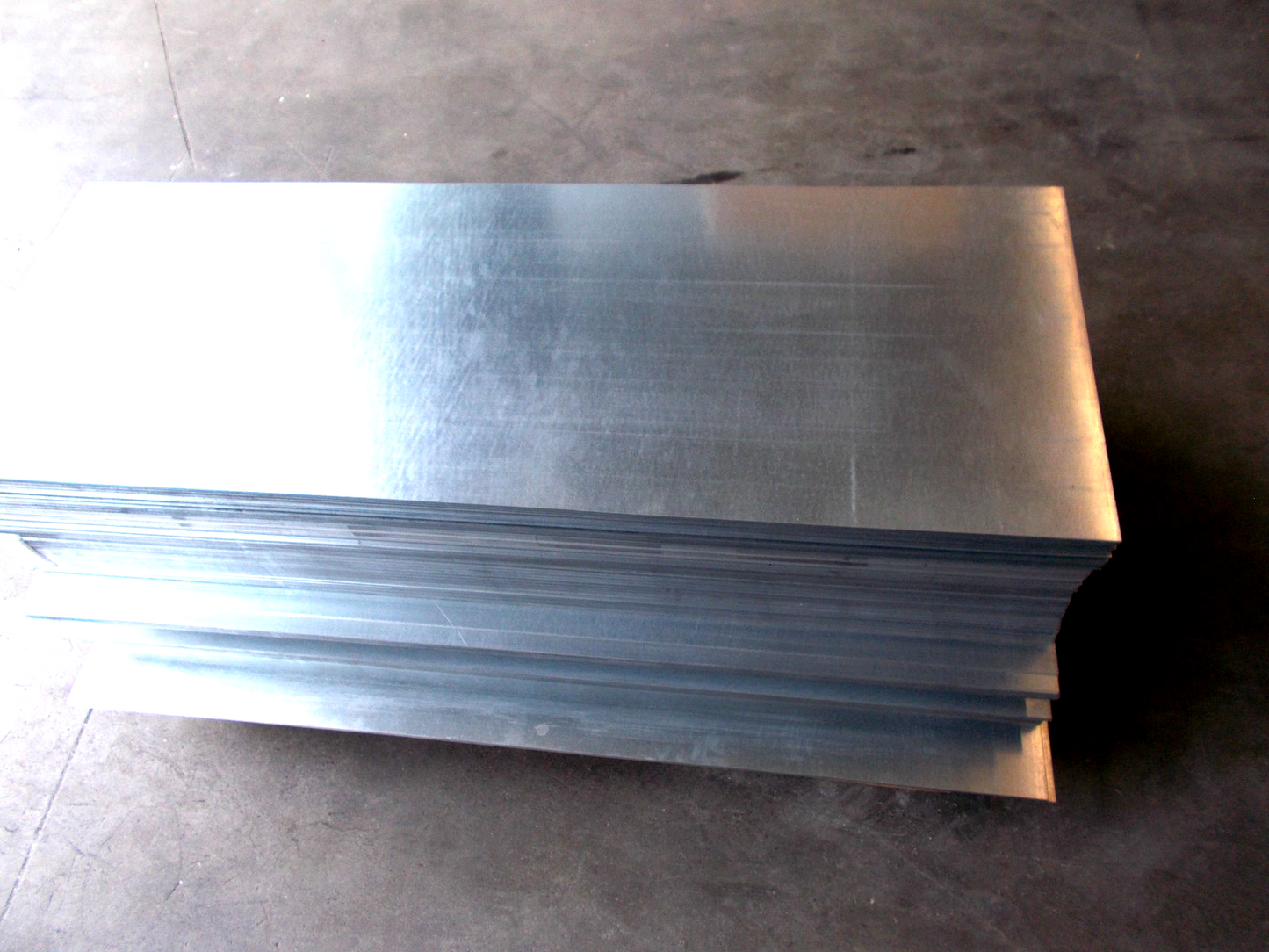 Stahlblech verzinkt  0,75 mm 455 mm x 1240 mm DX51D+Z275 Feinblech Metall1