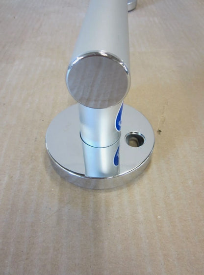 Keuco Winkelgriff  links 34907 170402     135° Silber-Eloxiert 280x420mm1