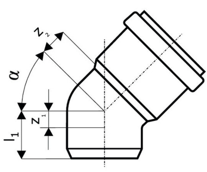 Ostendorf HT Bogen DN 50/15 neu