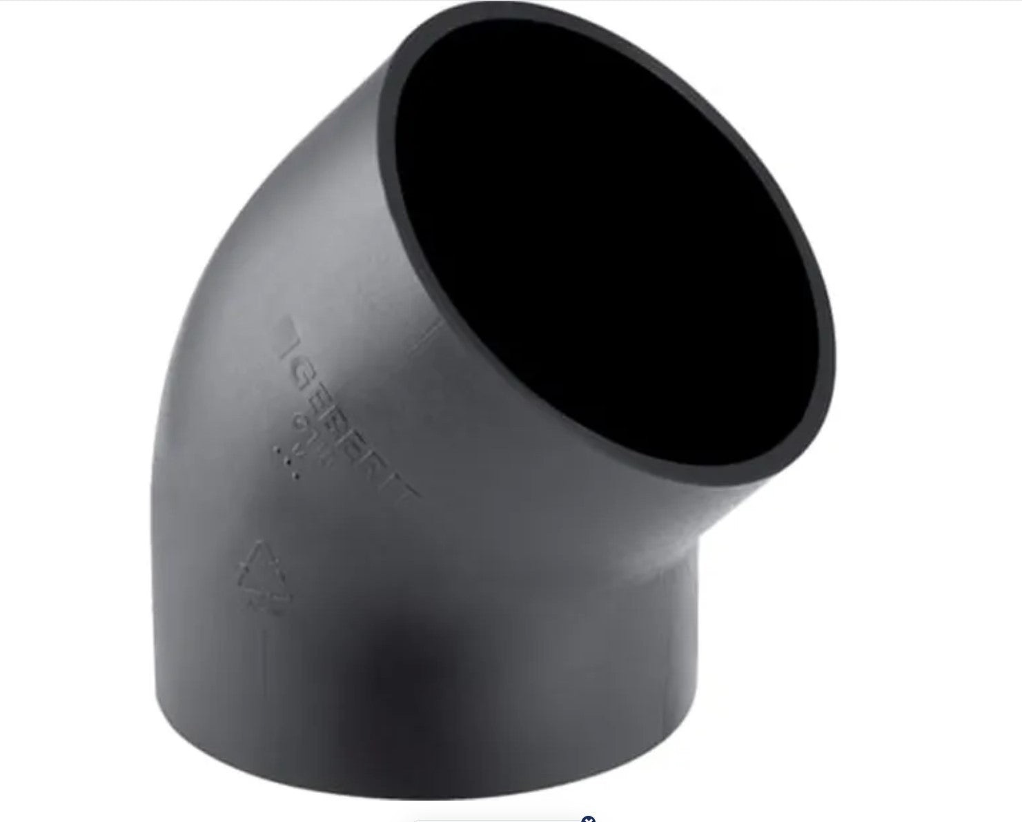 Geberit PE Bogen 45Gr d56 363.045.16.1 neu0