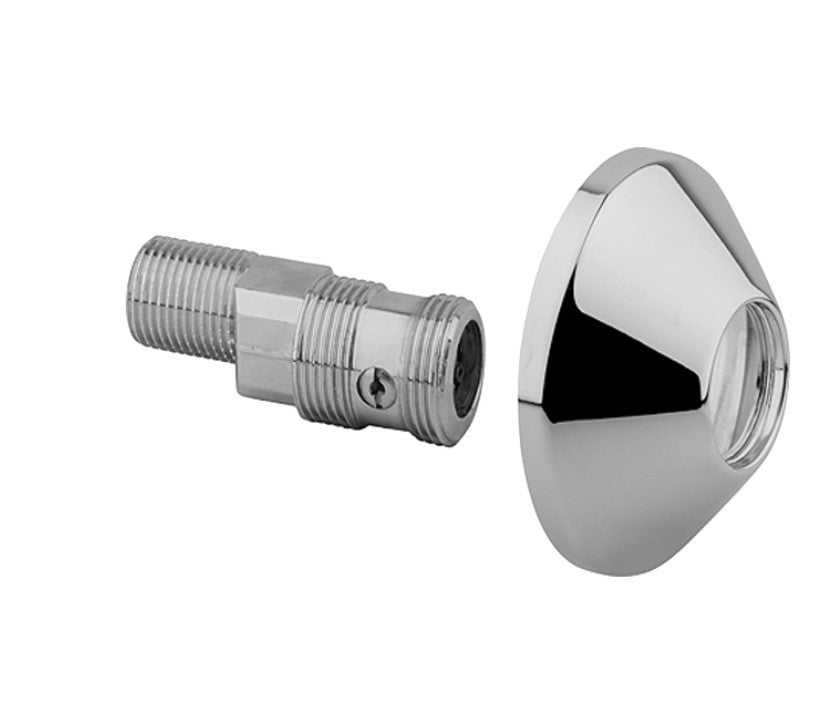 Hansa S-Anschluss 59902034 Chrom, 3/4" x 1/2", absperrbar  2er Set0