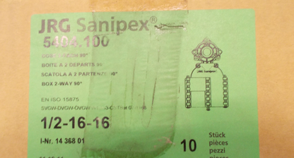 JRG Sanipex Dose 90 Grad doppelt 5404.1001