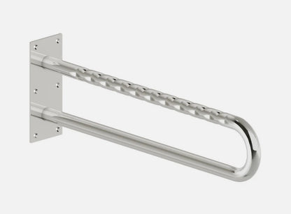 Lehnen Stützgriff Edelstahl 850 mm Poliert0