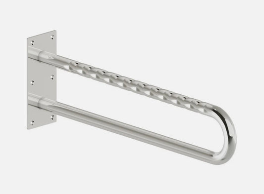 Lehnen Stützgriff Edelstahl 850 mm Poliert0