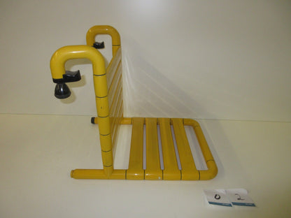 Duschsitz zum Einhängen, Normbau, Serie 801, Farbe gelb2