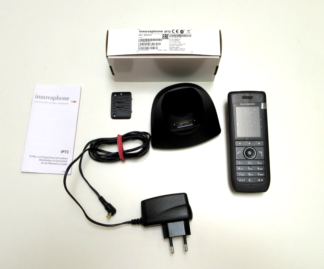 INNOVAPHONE  IP 73 WLAN  Telefon mit Ladestation0