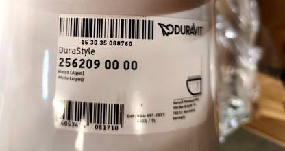 Duravit DuraStyle Basic 2562090000  Wand WC mit HAAS 6573 Schallschutzset3