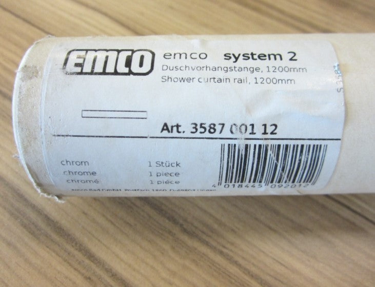 Emco System 2 Duschvorhangstange 1200 mm chrom2