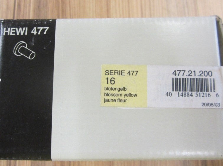 Hewi Reservepapierrollenhalter Serie 477 Blütengelb Artikelnr. 477.21.200 Neu2