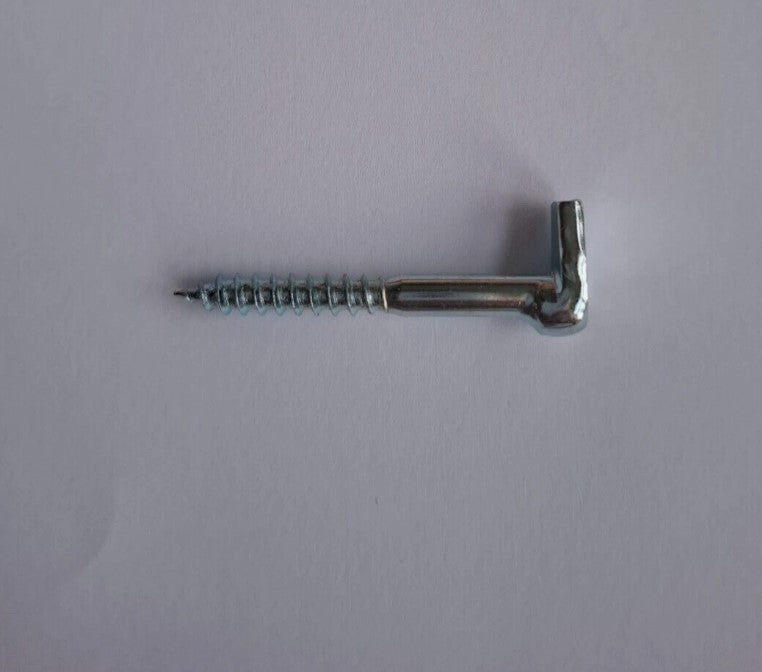 Schraubhaken Hakenschraube L-Haken verz Stahl PH 2 Holzgewinde H 5,2 x 50 mm0