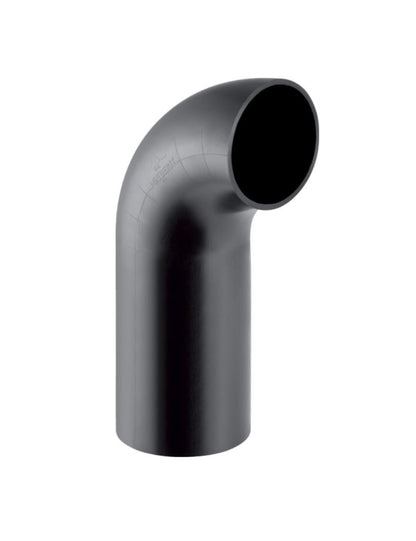 Geberit PE Bogen DN 90, 90Grad, mit langem Schenkel 366.055.16.1.0
