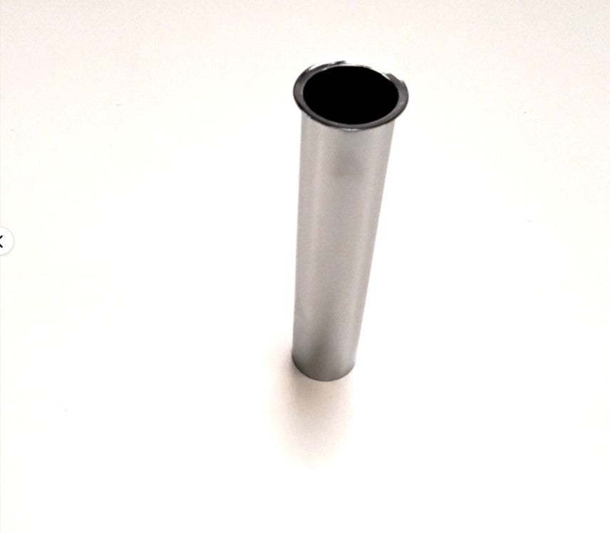 Ablaufrohr 1 1/4"" x 150mm verchromt gerade mit Bördelrand2
