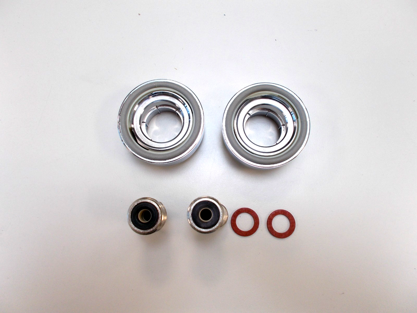GROHE 12 023 345 S-Anschluss mit Schalldämpfer u- einstellbare Rosetten 2er Pack4