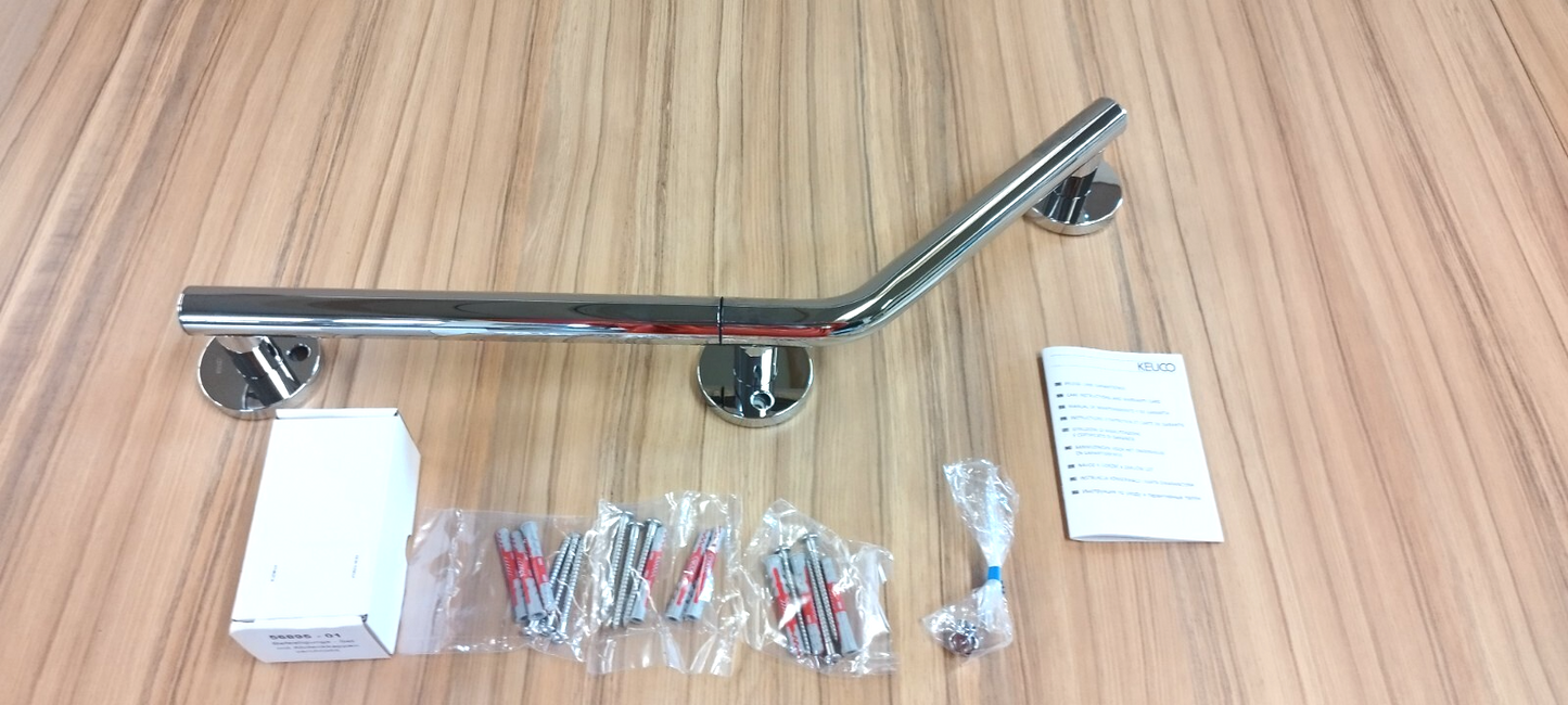 KEUCO Plan Care Winkelgriff 135° Chrom 34907 0104011