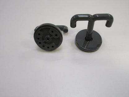 HEWI Doppelhaken der Serie 477 2er Pack Felsgrau1