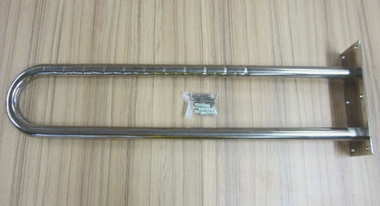 Lehnen Stützgriff Edelstahl 850 mm Poliert1