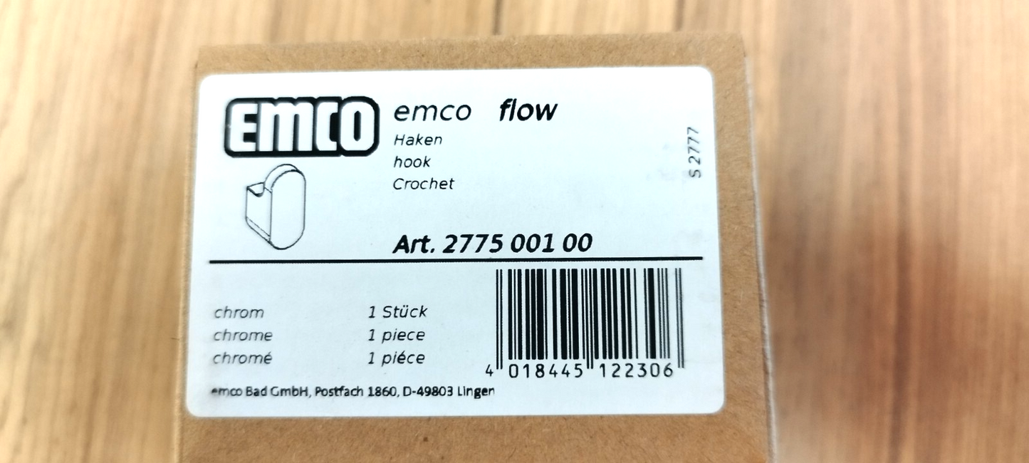 Emco Flow Handtuchhaken 2er Set Chrom0