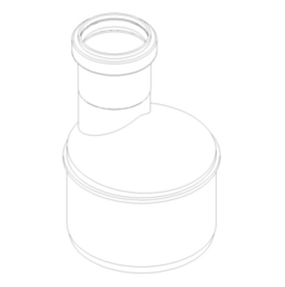 POLO-KAL NG Übergangsrohr DN 110/50 Poloplast neu2