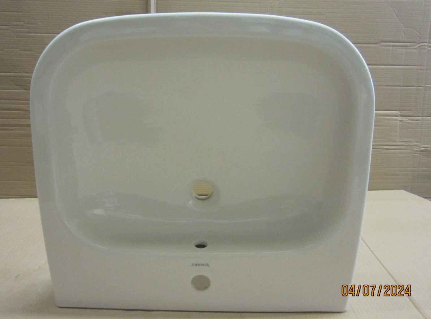 Teilen Duravit Waschbecken D-CODE Alpinwess 600x560x180mm0