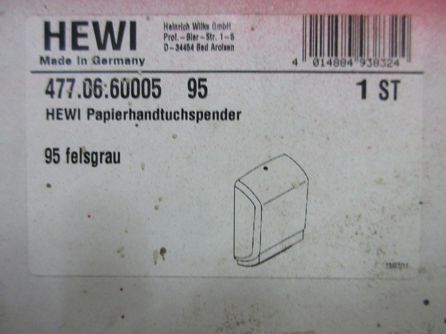HEWI Papiertuchspender Serie 4773