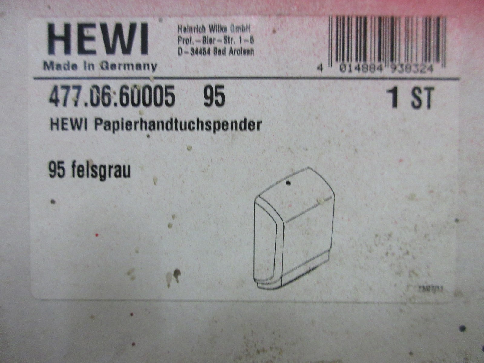 HEWI Papiertuchspender Serie 4773