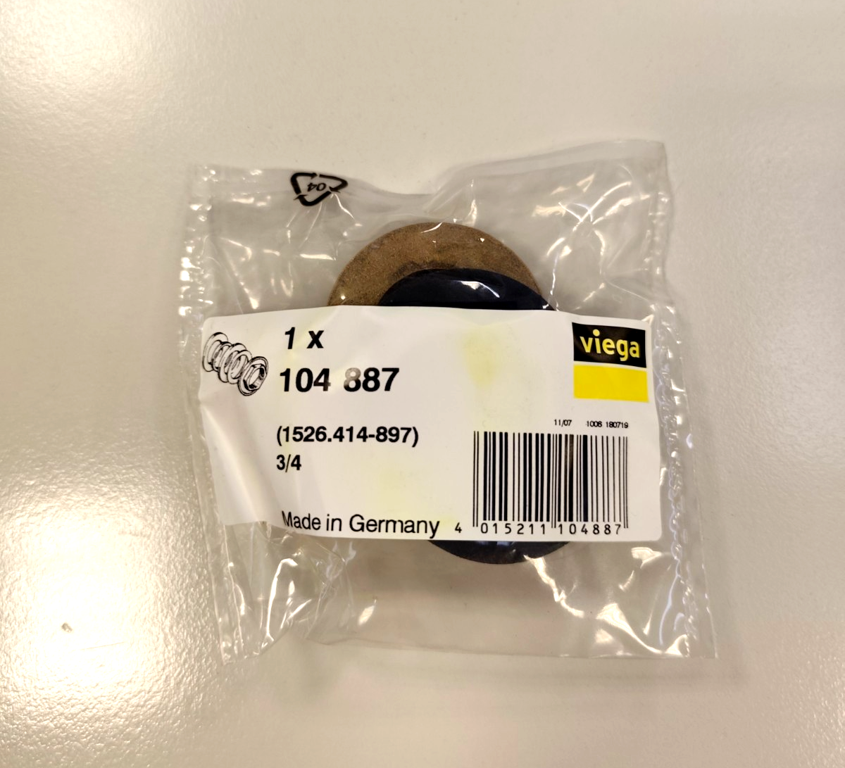 Montagesatz zu den Wanddurchführungen , 3/4 Viega 1048871