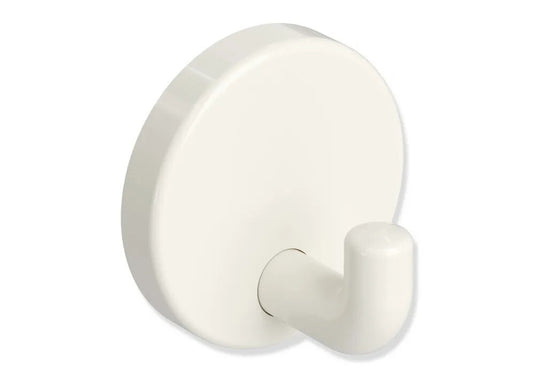 HEWI Einzalhaken Serie 477 2er Pack in weiß 50 mm Durchmesser0