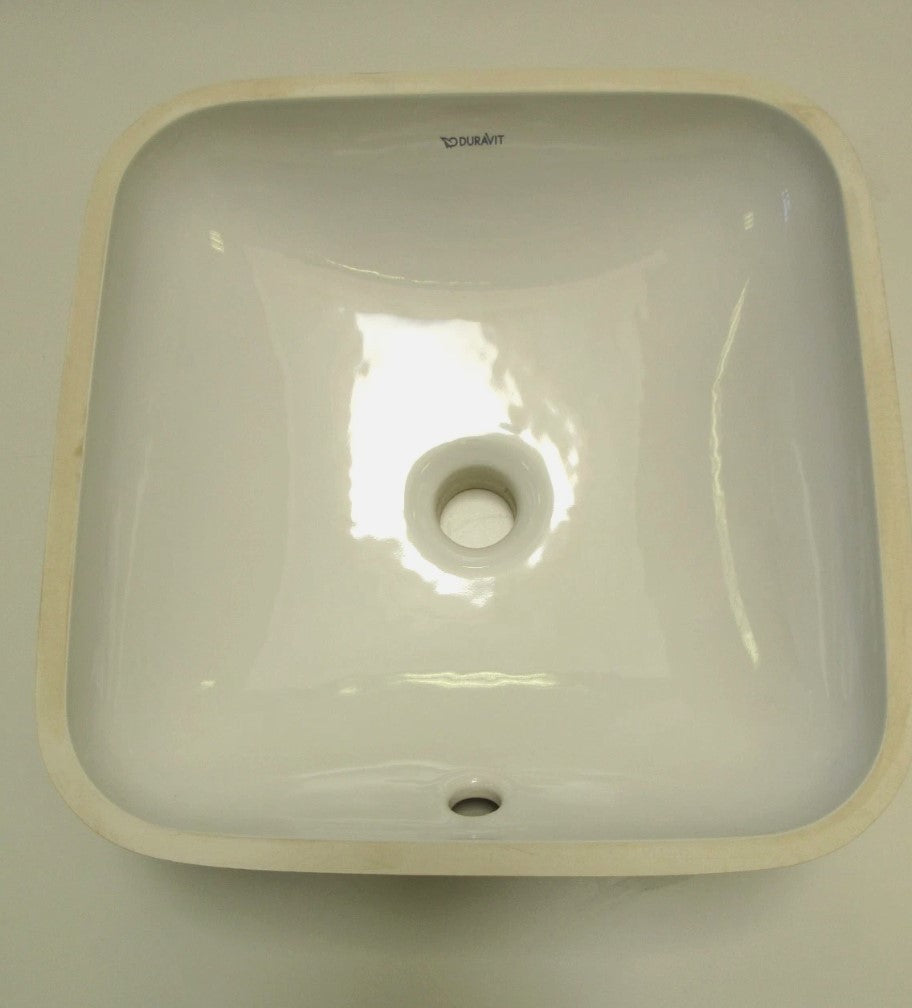 Duravit DuraStyle Unterbauwaschbecken 370 x 370 mm Weiß 037337 00 220