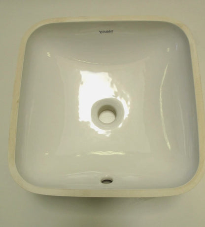 Duravit DuraStyle Unterbauwaschbecken 370 x 370 mm Weiß 037337 00 220