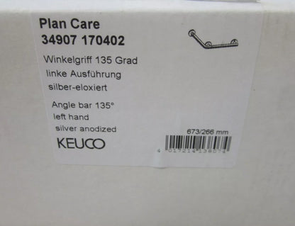 Keuco Winkelgriff  links 34907 170402     135° Silber-Eloxiert 280x420mm3