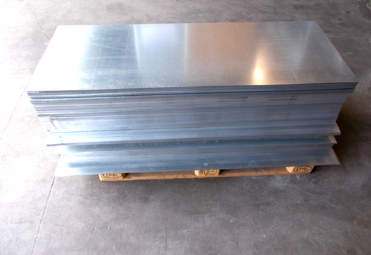 Stahlblech verzinkt 0,75 mm 600 mm x 1250 mm DX51D+Z275 Feinblech Metall