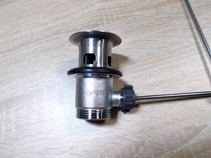 Grohe	Ablaufgarnitur / Ablaufventil 1  1/4 Zoll verchromt3